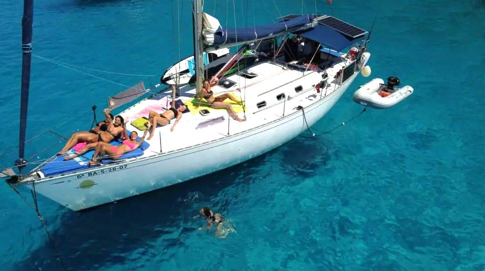 Alquiler de velero en Ibiza